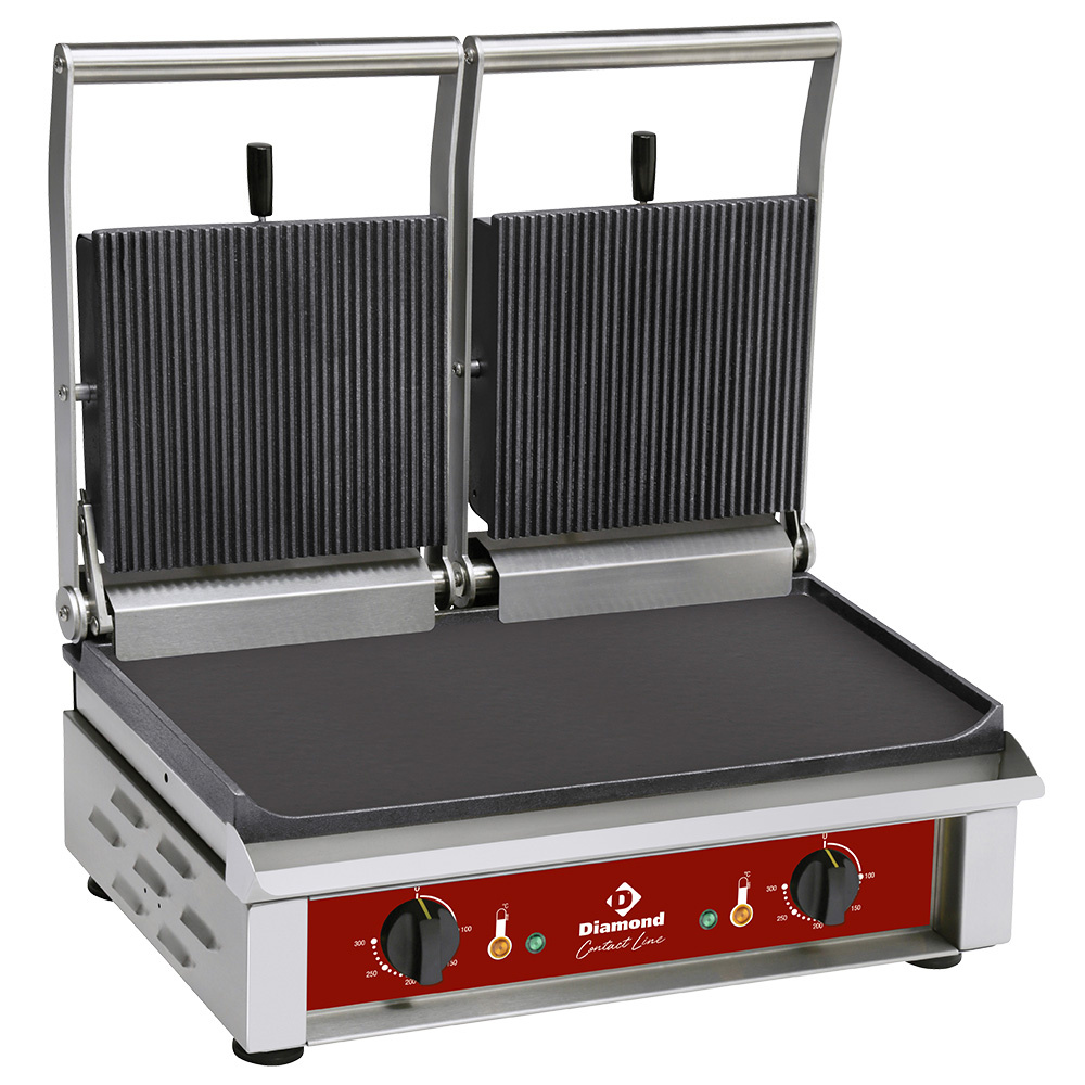 Grill panini professionnel double SARO - CHR MARKET