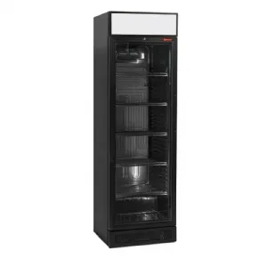 Armoire  boisson 1 porte 380L noir avec caisson lumineux DIAMOND DRINK-38V/Z6