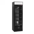 Armoire  boisson 1 porte 380L noir avec caisson lumineux DIAMOND