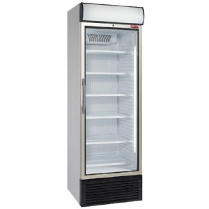 Armoire  boisson 1 porte 500L avec caisson lumineux DIAMOND