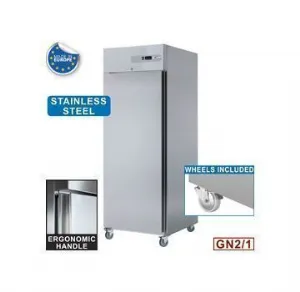 Frigo professionnel positif inox 1 porte 700L DIVERSO by Diamond WR-GN07P-X/R2