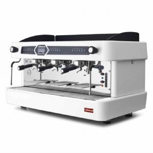 Machine  caf lectronique 3 groupes blanche DIAMOND