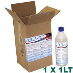 Produit de finition surface acier inox 1 flacons d'1 litre DIAMOND - BRILL-SS