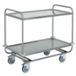 Chariot de service inox 2 niveaux Longueur 1090mm DIAMOND - CS2/100S