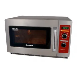 Four micro-ondes professionnel inox 34 Litres mcanique DIAMOND DW3418-M