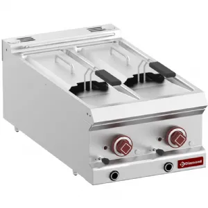 Friteuse professionnelle lectrique 2 x 7 Litres DIAMOND profondeur 700mm E7/F2V64T-N