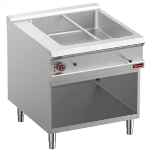 Bain-marie électrique double sur placard gamme 900 DIAMOND E9/BMA8-N