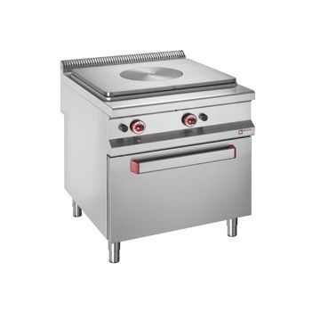 Fourneau plaque coup de feu sur four gaz gamme 900 DIAMOND