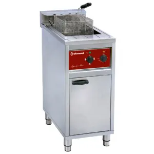 Friteuse professionnelle lectrique 16 litres sur socle DIAMOND FSM-16E/N