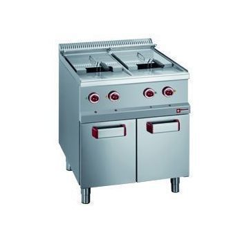 Friteuse professionnelle lectrique 2x13 litres sur placard DIAMOND