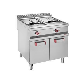 Friteuse professionnelle lectrique 2x20 Litres sur placard gamme 900 DIAMOND