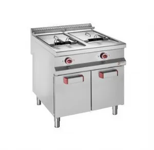 Friteuse professionnelle lectrique 2x20 Litres sur placard gamme 900 DIAMOND E9/F42A8