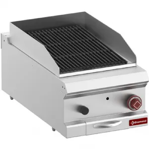 Grill charcoal simple  gaz  poser DIAMOND profondeur 700mm G7/GPL4T-ZN