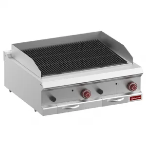 Grill charcoal double  gaz  poser DIAMOND profondeur 700mm G7/GPL8T-ZN