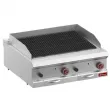 Grill charcoal double  gaz  poser DIAMOND profondeur 700mm