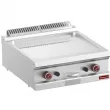 Plancha professionnelle gaz lisse en chrome 2 zones DIAMOND profondeur 700mm