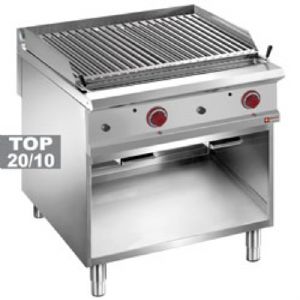 Grill charcoal double  gaz sur baie libre DIAMOND profondeur 900mm