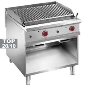 Grill charcoal double  gaz sur baie libre DIAMOND profondeur 900mm G9/GPLA8-Z