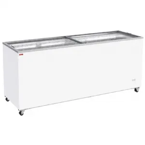 Conglateur portes coulissantes vitres 672 Litres DIAMOND GVL69-G6