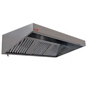 Hotte professionnelle sans moteur longueur 2500mm CSL2500/N