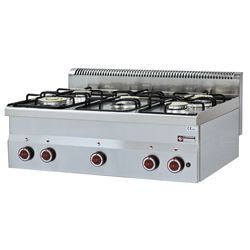 5 feux vifs gaz DIAMOND profondeur 600mm