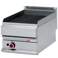 Grill vapeur  gaz simple DIAMOND profondeur 650mm G65/GGF4T