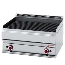 Grill vapeur  gaz double DIAMOND profondeur 650mm G65/GGF7T