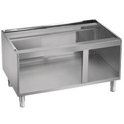 Soubassement neutre ouvert 2 modules 700 + 400mm DIAMOND profondeur 700mm