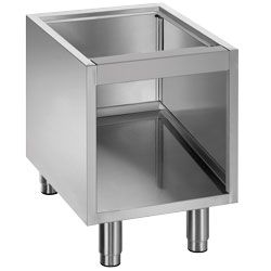 Soubassement neutre ouvert 1 module 400mm DIAMOND profondeur 700mm