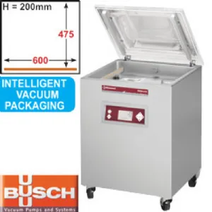 Machine sous-vide cuve inox 600x475x200mm avec cran LCD DIAMOND SC-120/IVP