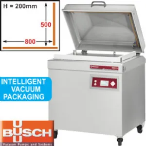 Machine sous-vide cuve inox 800x500x200mm avec cran LCD DIAMOND SC-124T/IVP