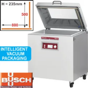 Machine sous-vide cuve aluminium 800x500x235mm avec cran LCD DIAMOND SC-124V/IVP