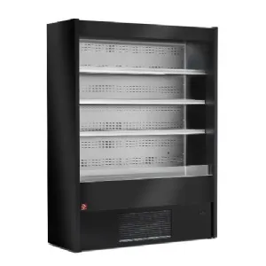 Vitrine rfrigre verticale noire libre service longueur 700mm DIAMOND - MODENA LINE MD07/B5-R2