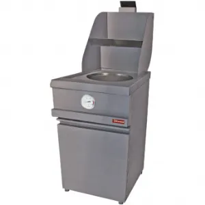 Friteuse professionnelle gaz 1 cuve ronde DIAMOND MIKA/1-MC