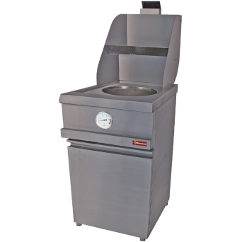 FRITEUSE GAZ 15 à 25 litres - Circulaire - Cuves INOX agroalimentaire