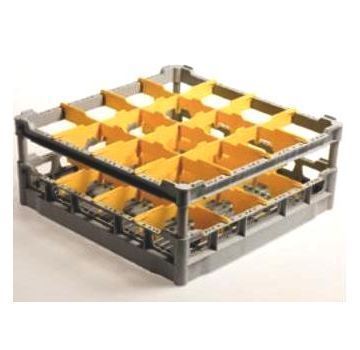 Panier carr 500x500mm avec sparateur  verres Diamond