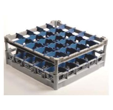 Panier carr 500x500mm avec sparateur  verres Diamond