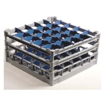 Panier carr 500x500mm avec sparateur  verres Diamond
