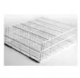 Panier carr 500x500mm avec 5 ranges  verres Diamond