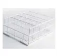 Panier carr 400x400mm avec 4 ranges  verres Diamond