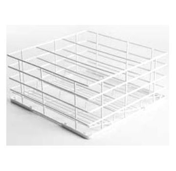 Panier carr 400x400mm avec 4 ranges  verres Diamond