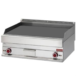 Plancha lectrique lisse 2 zones EXTRA-LARGE DIAMOND profondeur 650mm