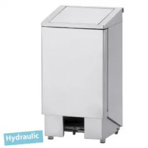 Poubelle inox  pdale couvercle avec vrin 60 litres DIAMOND - PPX-60 PPX-60