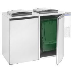 Refroidisseur de déchets 2 portes sans groupe Refroidisseur de déchets 2 portes sans groupe