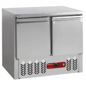 Saladette ngative inox 2 portes DIAMOND SB2/R2