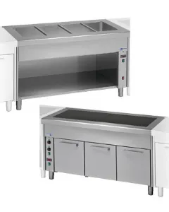 Meubles chauffants pour Self-service modulaire profondeur 800 DIAMOND SELF   800