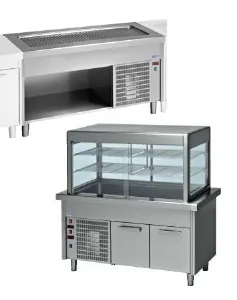 Meubles neutres pour Self-service modulaire profondeur 800 DIAMOND SELF 800