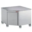 Meuble inox d'angle 1000x1000mm DIAMOND