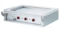 Plancha professionnelle Teppanyaki gaz 3 zones  poser DIAMOND