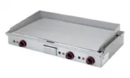 Plancha professionnelle Teppanyaki lectrique 3 zones  poser ou  encastrer DIAMOND